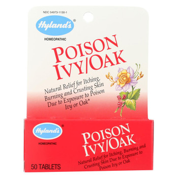 Hyland's Poison Ivy Oak - 50 Tablets Hyland's Poison Ivy Oak - 50 Tablets