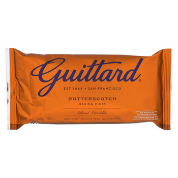 Guittard Chocolate Chips - Butterscotch - Case of 12 - 12 oz.