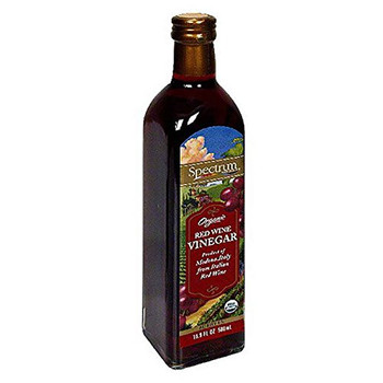 Spectrum Naturals Organic Red Wine Vinegar - Case of 2 - 1.32 Gal