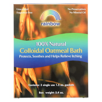 Rainbow Research Colloidal Oatmeal Bath - Pack of 3 - 1.5 oz Rainbow Research Colloidal Oatmeal Bath - Pack of 3 - 1.5 oz