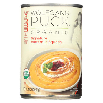 Wolfgang Puck Organic Soup - Signature Butternut Squash - Case of 12 - 14.5 oz.