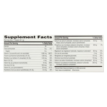 Alacer - Emergen-C Vitamin C Fizzy Drink Mix Raspberry - 1000 mg - 30 Packets