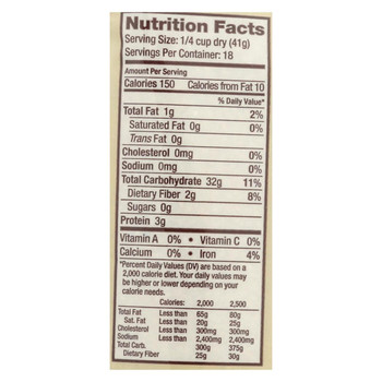 Bob's Red Mill - Organic Brown Rice Farina Creamy Rice Hot Cereal - 26 oz - Case of 4 Bob's Red Mill - Organic Brown Rice Farina Creamy Rice Hot Cereal - 26 oz - Case of 4