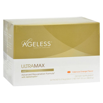 Ageless Foundation - UltraMAX Gold with Alphatrophin Valencia Orange - 22 Packets