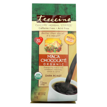 Teeccino Herbal Coffee Chocolate Maya - 11 oz - Case of 6