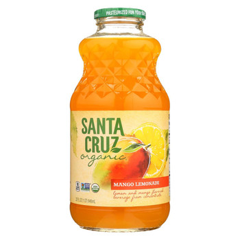 Santa Cruz Organic - Lemonade Og2 Mango - CS of 12-32 FZ Santa Cruz Organic - Lemonade Og2 Mango - CS of 12-32 FZ