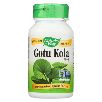 Nature's Way - Gotu Kola Herb - 100 Capsules