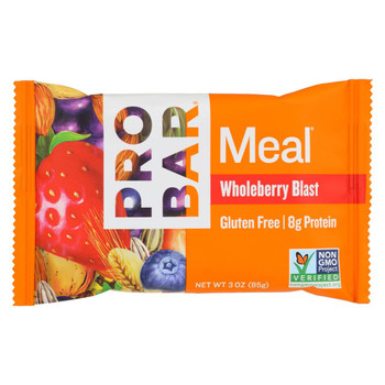 Probar Organic Whole Berry Blast Bar - Case of 12 - 3 oz Probar Organic Whole Berry Blast Bar - Case of 12 - 3 oz