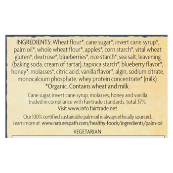 Nature's Path Organic Frosted Toaster Pastries - Buncha Blueberries - Case of 12 - 11 oz. Nature's Path Organic Frosted Toaster Pastries - Buncha Blueberries - Case of 12 - 11 oz.