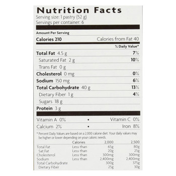 Nature's Path Organic Unfrosted Toaster Pastries - Granny's Apple Pie - Case of 12 - 11 oz. Nature's Path Organic Unfrosted Toaster Pastries - Granny's Apple Pie - Case of 12 - 11 oz.