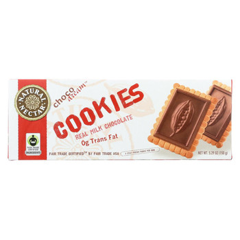 Natural Nectar Chocodream Fair Trade Cookies - Chocolate - Case of 12 - 5.29 oz. Natural Nectar Chocodream Fair Trade Cookies - Chocolate - Case of 12 - 5.29 oz.