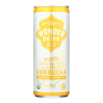 Kombucha Wonder Drink Wonder Drink - Case of 24 - 8.4 Fl oz. Kombucha Wonder Drink Wonder Drink - Case of 24 - 8.4 Fl oz.