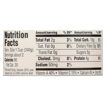 Health Valley Organic Soup - Minestrone No Salt Added - Case of 6 - 15 oz.