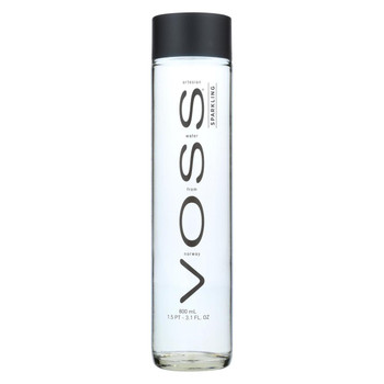 Voss Water - Water Gls Sparkling 800ml - CS of 12-27.1 FZ