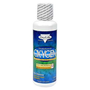 Oxylife Oxygen with Colloidal Silver Plain - 16 fl oz