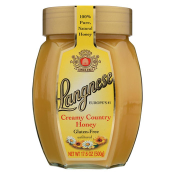 Langnese Honey Country Honey - Creamy - Case of 10 - 17.6 oz.