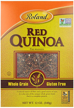 Roland Red Quinoa - Pre - Washed - Case of 12 - 12 oz.