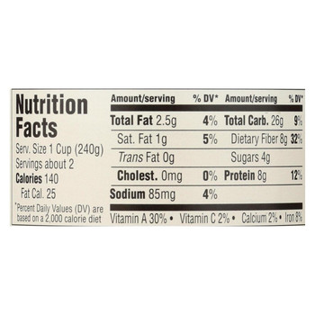 Health Valley Natural Foods Soup - Split Pea No Salt - Case of 12 - 15 oz.