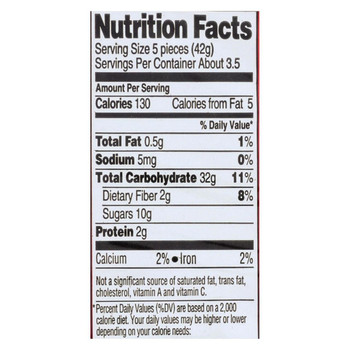Newman's Own Organics Sour Licorice Twists - Strawberry - Case of 15 - 5 oz.