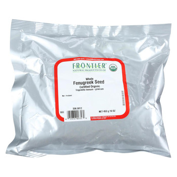 Frontier Herb Fenugreek Seed Organic Whole - Single Bulk Item - 1LB Frontier Herb Fenugreek Seed Organic Whole - Single Bulk Item - 1LB
