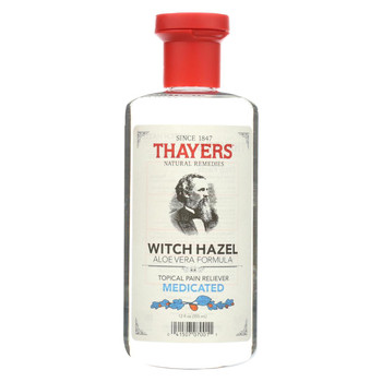 Thayers Topical Pain Reliever - Medicated Witch Hazel Aloe Vera - 12 oz