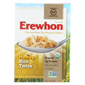 Erewhon Cereal - Organic - Rice Twice - 10 oz - case of 12