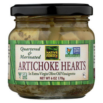 Native Forest Marinated Hearts - Artichoke - Case of 6 - 6 oz.