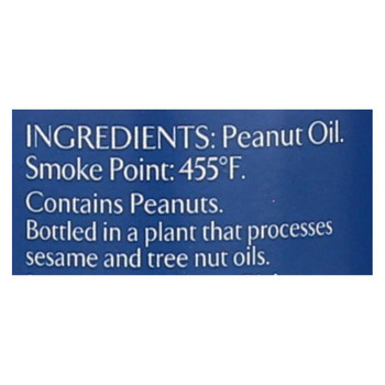 Loriva Oil - Roasted Peanut - Expeller Pressed - 12.7 oz - case of 6 Loriva Oil - Roasted Peanut - Expeller Pressed - 12.7 oz - case of 6