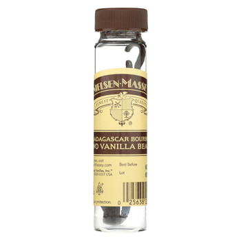 Nielsen-Massey Whole Vanilla Beans - Madagascar Boubon - 2 Count Nielsen-Massey Whole Vanilla Beans - Madagascar Boubon - 2 Count