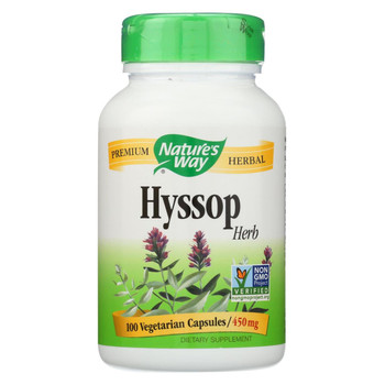 Nature's Way - Hyssop - 100 Capsules