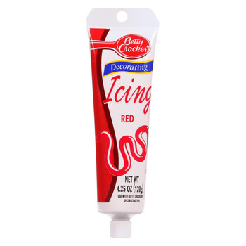 Betty Crocker - Icing Red - Case of 6-4.25 oz