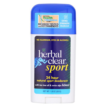 Herbal Clear 24 Hour Natural Sport Deodorant - 1.8 oz Herbal Clear 24 Hour Natural Sport Deodorant - 1.8 oz