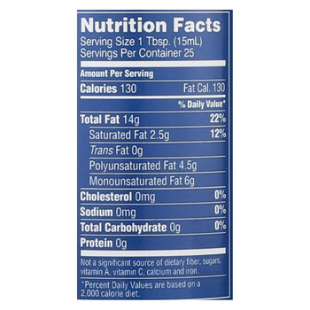 Loriva Oil - Roasted Peanut - Expeller Pressed - 12.7 oz - 1 each Loriva Oil - Roasted Peanut - Expeller Pressed - 12.7 oz - 1 each