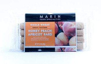 Marin Food Specialties Bars Honey Peach Apricot - Single Bulk Item - 20LB