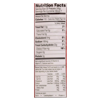 Newman's Own Organics Thin Stick Pretzels - Organic - Case of 12 - 7 oz. Newman's Own Organics Thin Stick Pretzels - Organic - Case of 12 - 7 oz.