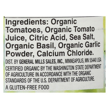 Muir Glen Diced Tomatoes Basil and Garlic - Tomato - Case of 12 - 14.5 oz. Muir Glen Diced Tomatoes Basil and Garlic - Tomato - Case of 12 - 14.5 oz.