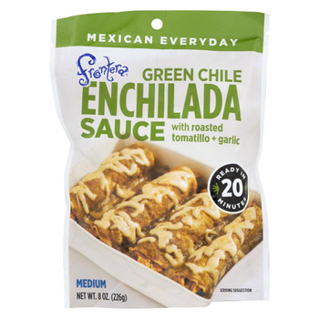 Frontera Foods Green Chile Enchilada Sauce - Green Chile - Case of 6 - 8 oz.