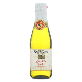 Martinelli's Sparkling Cider - Apple - Case of 12 - 8.4 Fl oz.