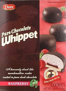 Dare Whippet Pure Chocolate - Raspberry - 8.8 oz.