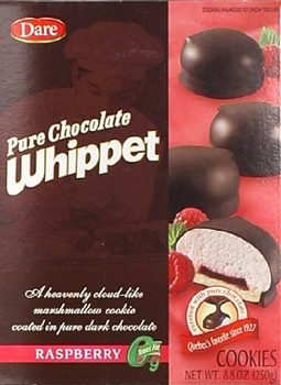 Dare Whippet Pure Chocolate - Raspberry - 8.8 oz. Dare Whippet Pure Chocolate - Raspberry - 8.8 oz.