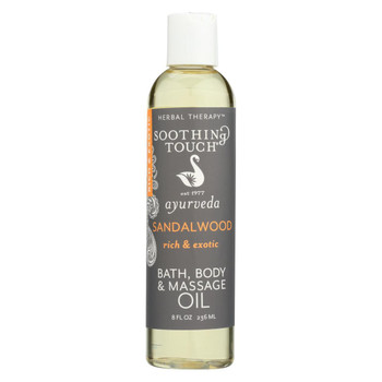 Soothing Touch Bath and Body Oil - Sandalwood - 8 oz Soothing Touch Bath and Body Oil - Sandalwood - 8 oz