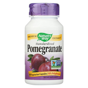 Nature's Way - Pomegranate Standardized - 60 Vegetarian Capsules