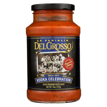 La Famiglia Red Pasta Sauce - Vodka Celebration - Case of 6 - 26 oz.
