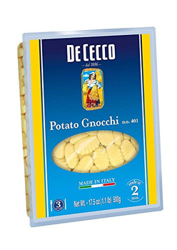 De Cecco Pasta - Gnocchi - Potato - Case of 12 - 17 oz. De Cecco Pasta - Gnocchi - Potato - Case of 12 - 17 oz.