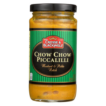 Crosse and Blackwell Relish - Chow Chow - Case of 6 - 9.4 oz