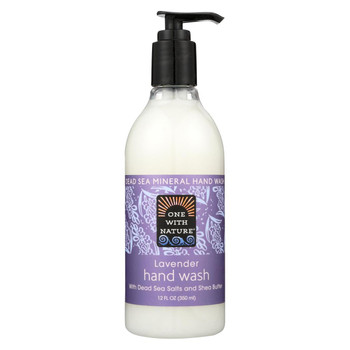 One With Nature Dead Sea Mineral Restorative Hand Wash Lavender - 12 fl oz One With Nature Dead Sea Mineral Restorative Hand Wash Lavender - 12 fl oz
