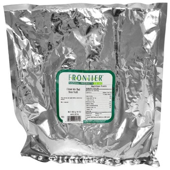 Frontier Herb Sea Salt - Fleur De Sel - 1 lb.