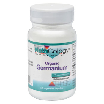 NutriCology Organic Germanium - 150 mg - 50 Capsules NutriCology Organic Germanium - 150 mg - 50 Capsules