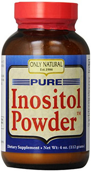 Only Natural Pure Inositol Powder - 4 oz
