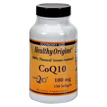 Healthy Origins CoQ10 Gels - 100 mg - 150 Softgels Healthy Origins CoQ10 Gels - 100 mg - 150 Softgels